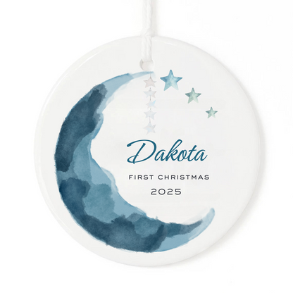 MOON BABY'S FIRST CHRISTMAS ORNAMENT
