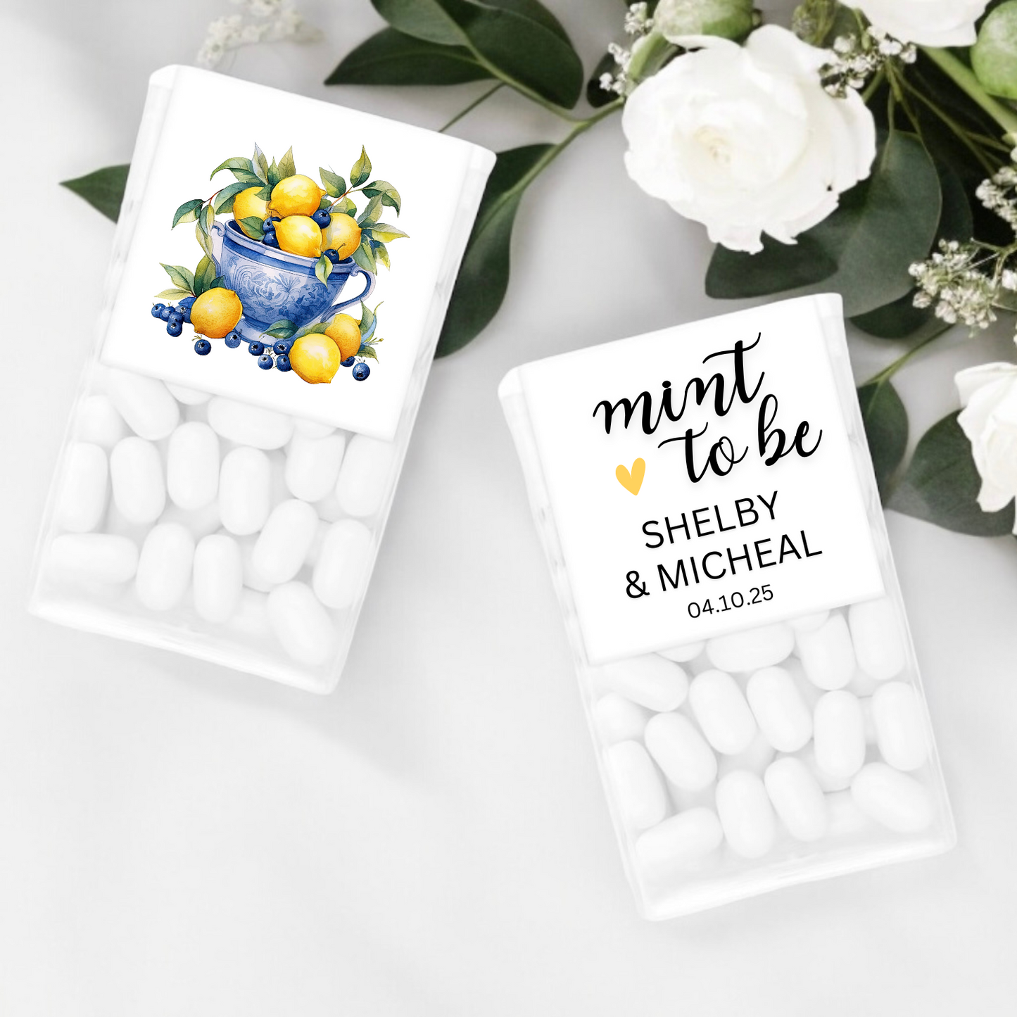BLUEBERRY LEMON MINT TO BE LABELS