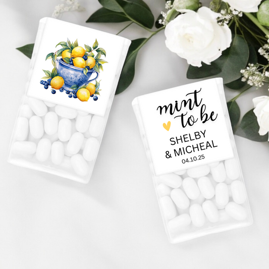 BLUEBERRY LEMON MINT TO BE LABELS