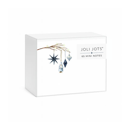 BLUE NORDIC CHRISTMAS MINI NOTES - JOLI JOTS™