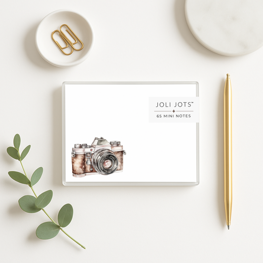 VINTAGE CAMERA MINI NOTES - JOLI JOTS™