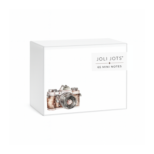 VINTAGE CAMERA MINI NOTES - JOLI JOTS™