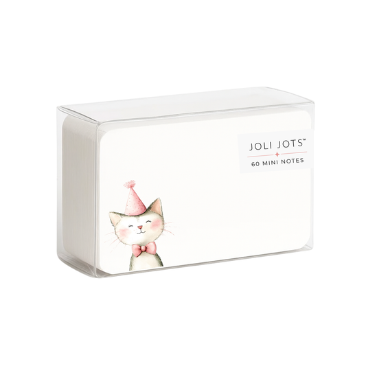 BIRTHDAY CAT MINI NOTES - JOLI JOTS™