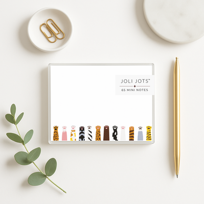 CAT PAWS MINI NOTES - JOLI JOTS™