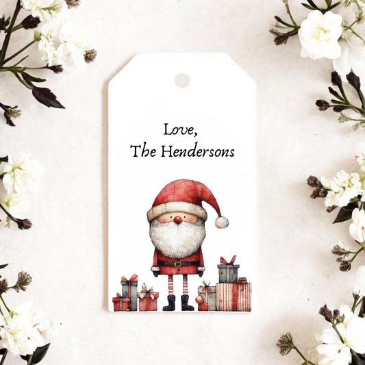 SANTA GIFT TAGS