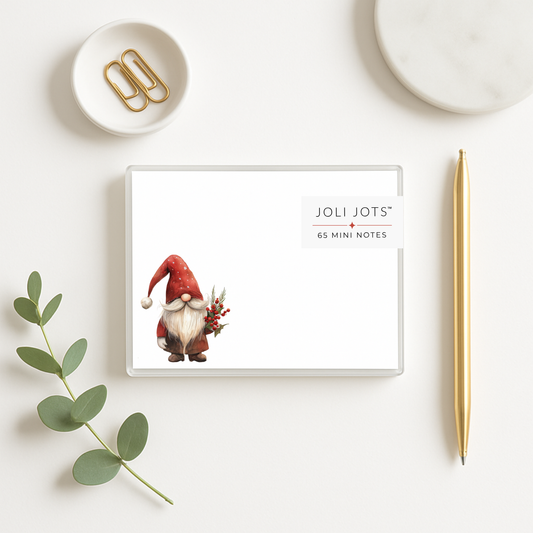 CHRISTMAS GNOME MINI NOTES - JOLI JOTS™