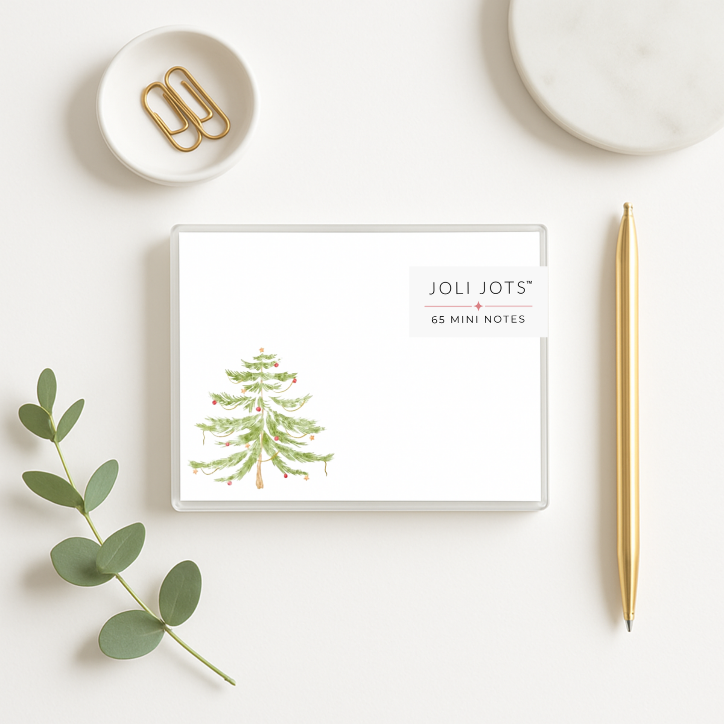 WHIMSICAL CHRISTMAS TREE MINI NOTES - JOLI JOTS™