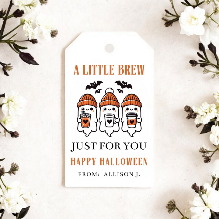 A LITTLE BREW GIFT TAGS