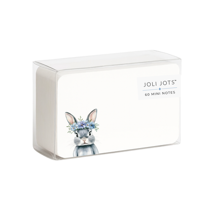 BLUE EASTER BUNNY MINI NOTES