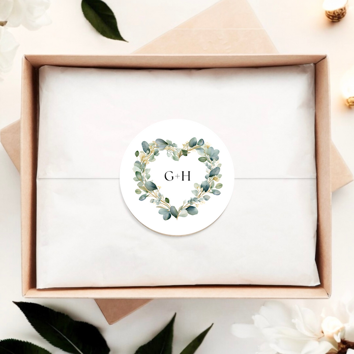 EUCALYPTUS HEART LABELS