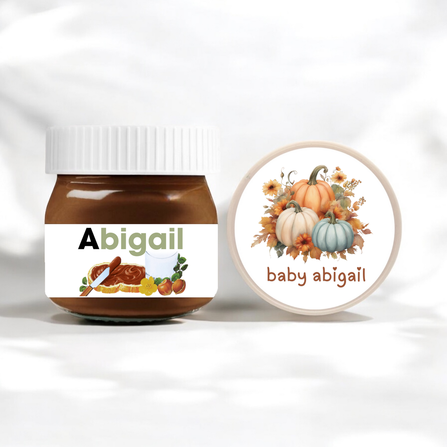 FALL PUMPKIN MINI NUTELLA