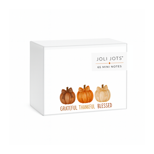 GRATEFUL, THANKFUL, BLESSED MINI NOTES - JOLI JOTS™