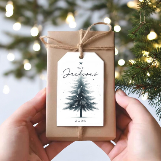 CHRISTMAS TREE GIFT TAGS