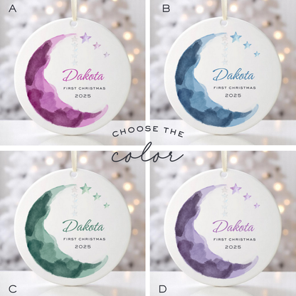 MOON BABY'S FIRST CHRISTMAS ORNAMENT