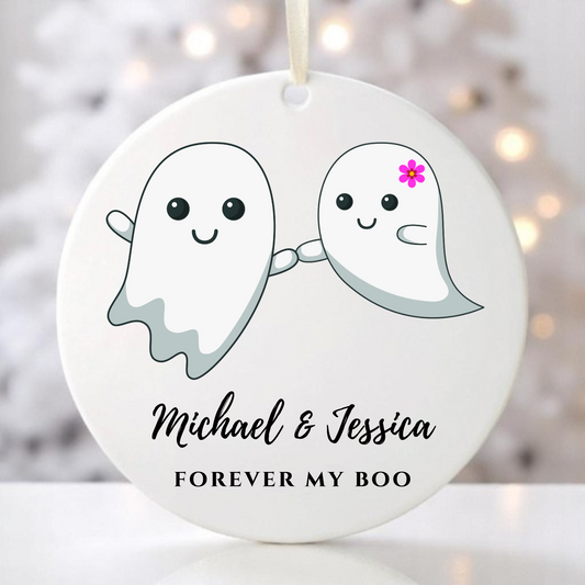 FOREVER MY BOO ORNAMENT