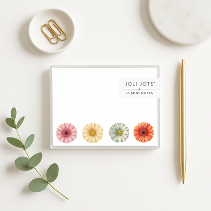 COLORFUL DAISIES MINI NOTES - JOLI JOTS™