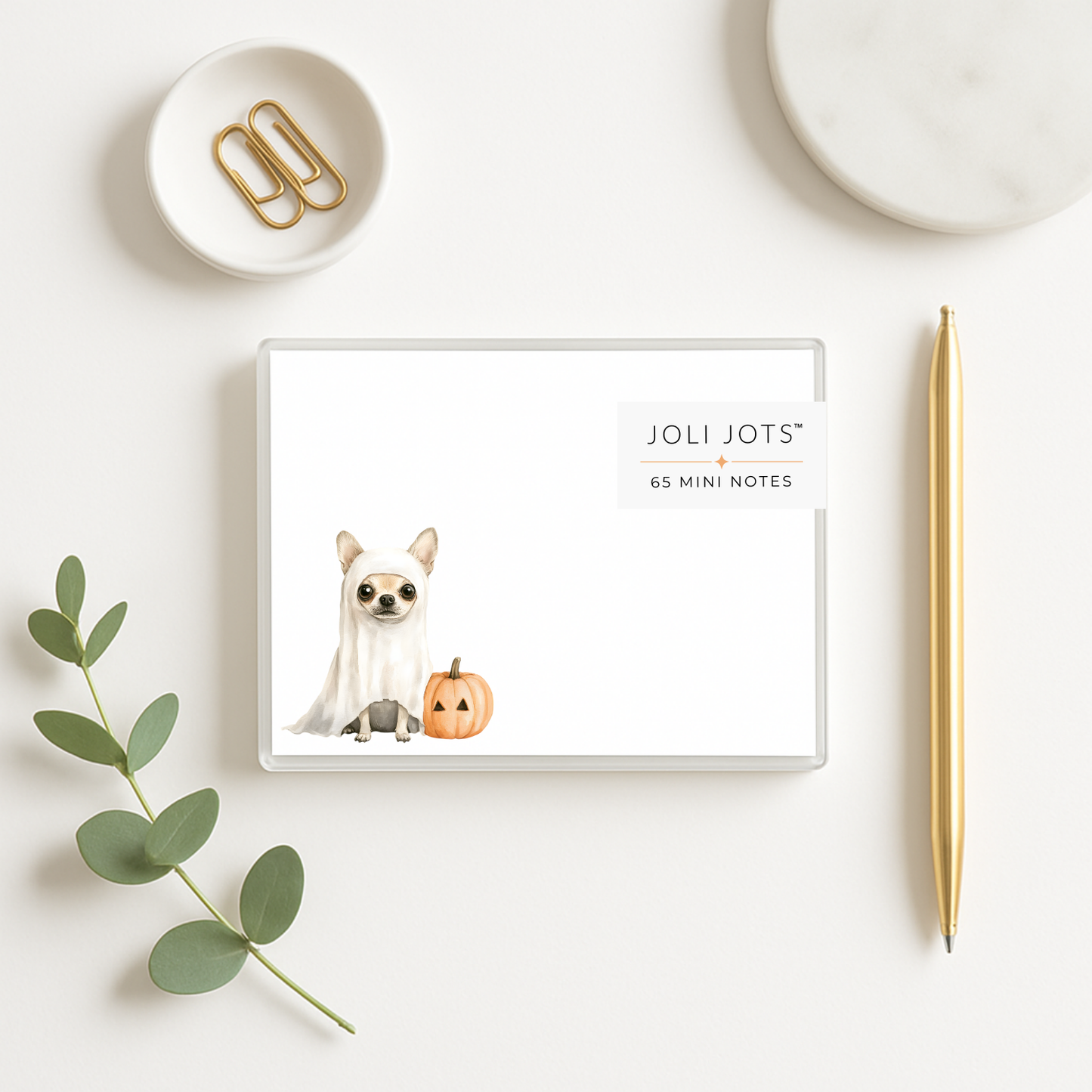 GHOST CHIHUAHUA MINI NOTES - JOLI JOTS™