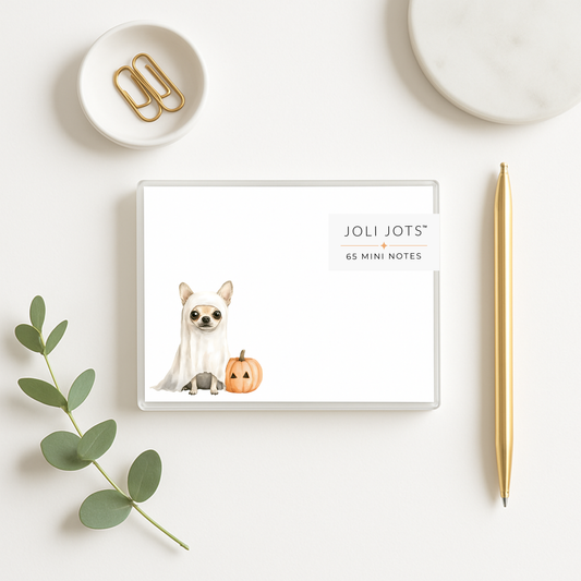 GHOST CHIHUAHUA MINI NOTES - JOLI JOTS™
