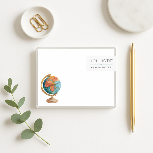 GLOBE MINI NOTES - JOLI JOTS™