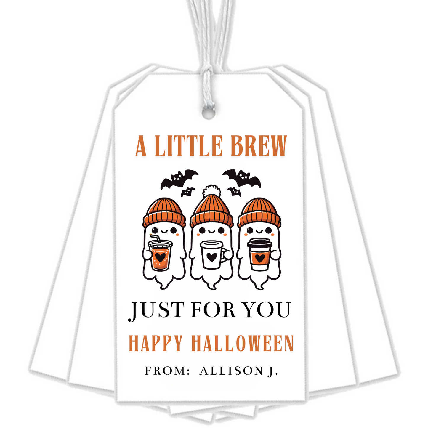 A LITTLE BREW GIFT TAGS
