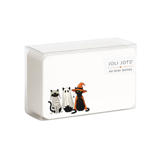 BLACK CAT HALLOWEEN MINI NOTES - JOLI JOTS™