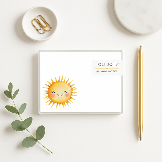 HAPPY SUN MINI NOTES - JOLI JOTS™