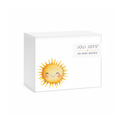 HAPPY SUN MINI NOTES - JOLI JOTS™