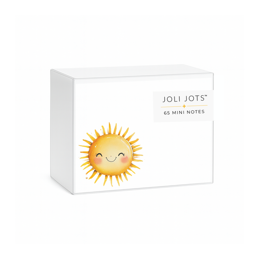 HAPPY SUN MINI NOTES - JOLI JOTS™