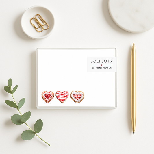 HEART COOKIES MINI NOTES - JOLI JOTS™