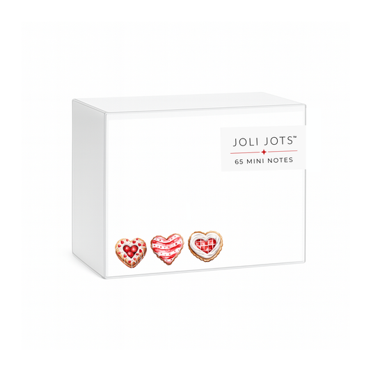 HEART COOKIES MINI NOTES - JOLI JOTS™