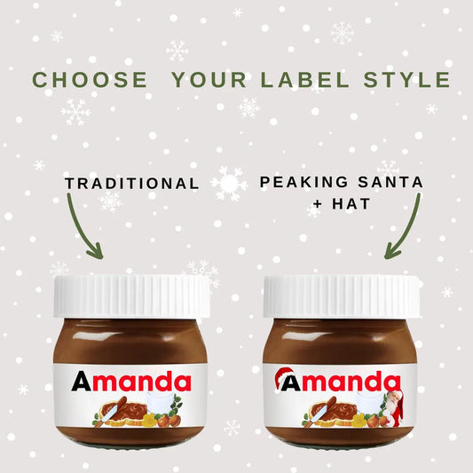 PEAKING SANTA MINI NUTELLA