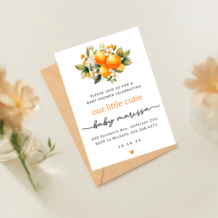 LITTLE CUTIE INVITATIONS