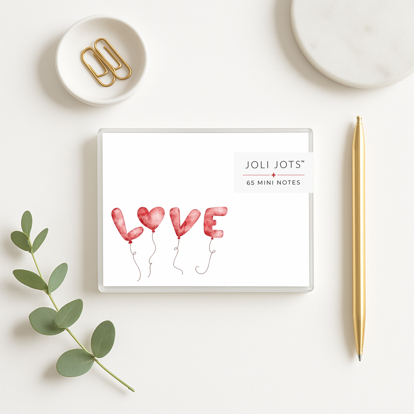 LOVE BALLOONS MINI NOTES