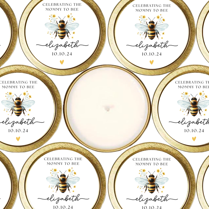 MOMMY TO BEE CANDLE