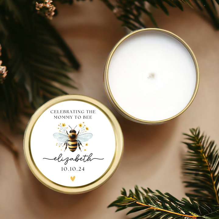 MOMMY TO BEE CANDLE