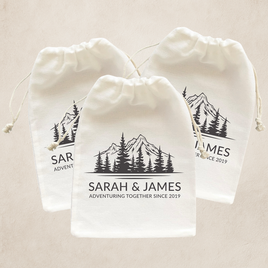 ADVENTURE AWAITS MOUNTAIN BAGS