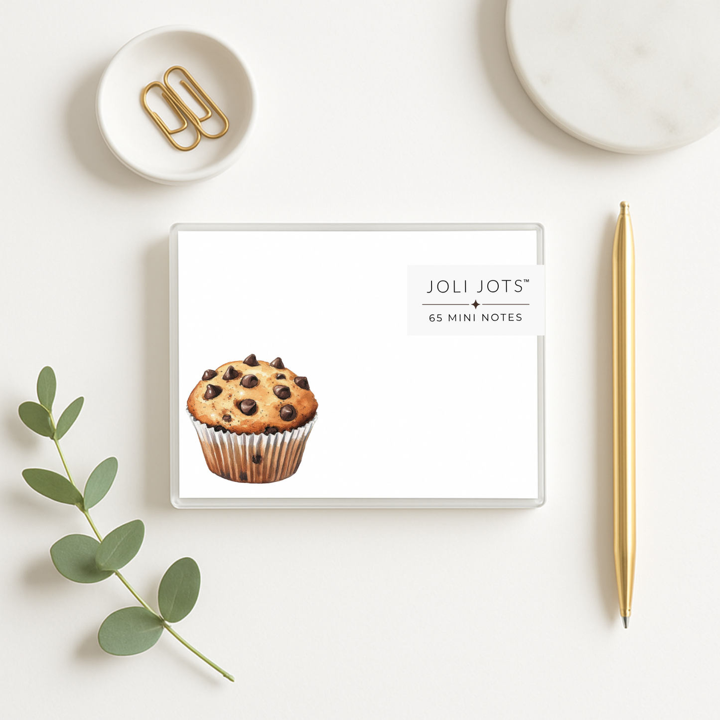 CHOCOLATE CHIP MUFFIN MINI NOTES - JOLI JOTS™
