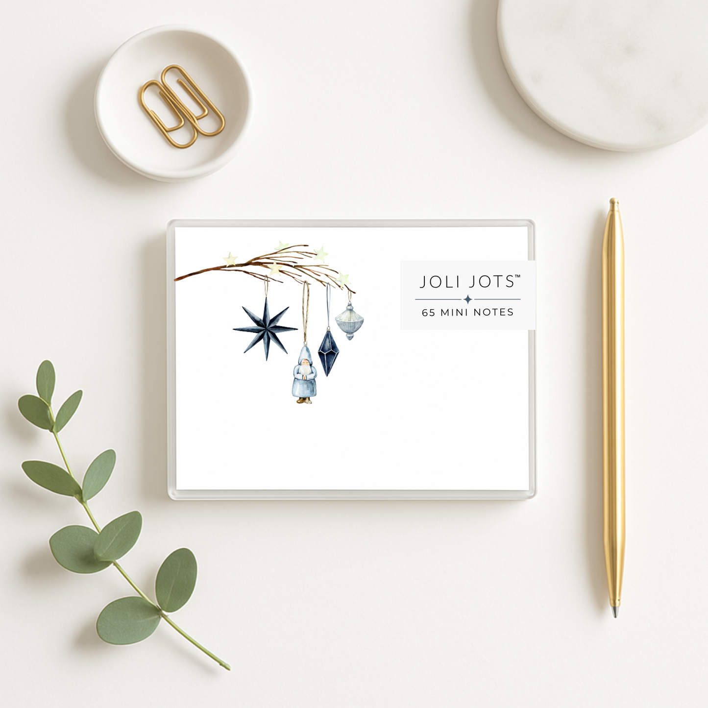 BLUE NORDIC CHRISTMAS MINI NOTES - JOLI JOTS™