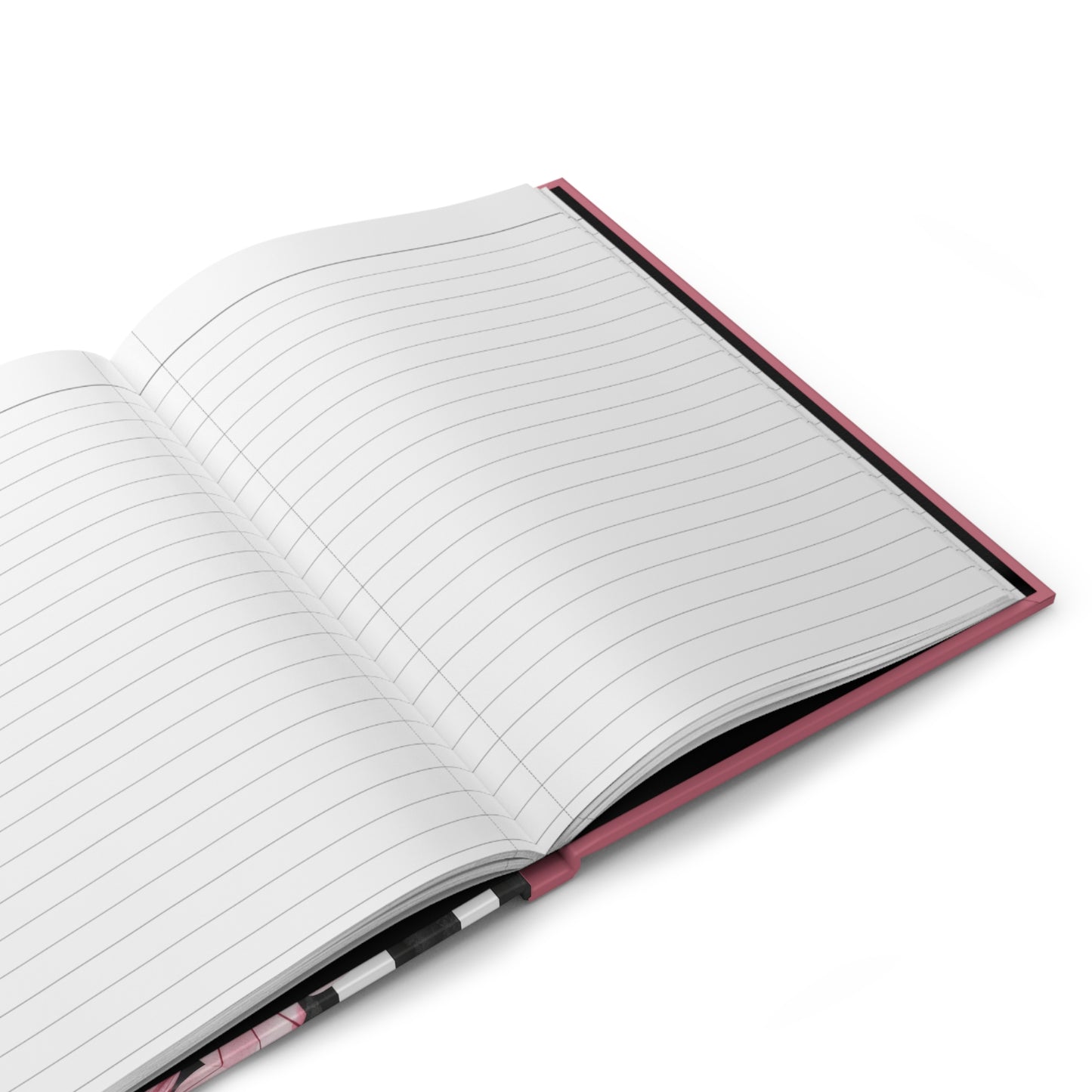 STRIPED BLUSH FLORAL JOURNAL