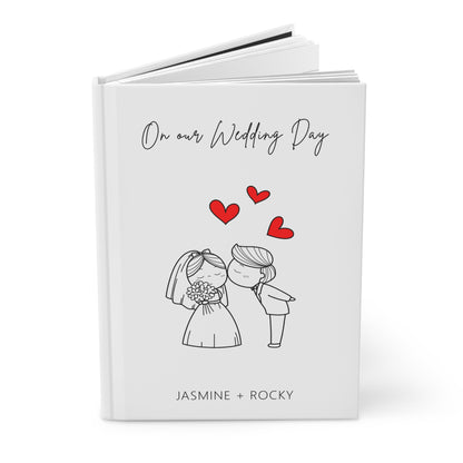 ON OUR WEDDING DAY JOURNAL