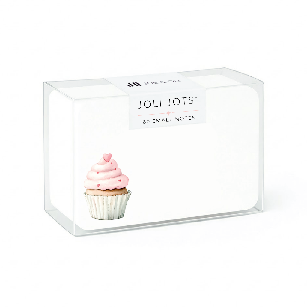 HEART CUPCAKE SMALL NOTES