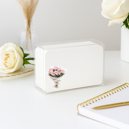 PINK ROSES SMALL NOTES