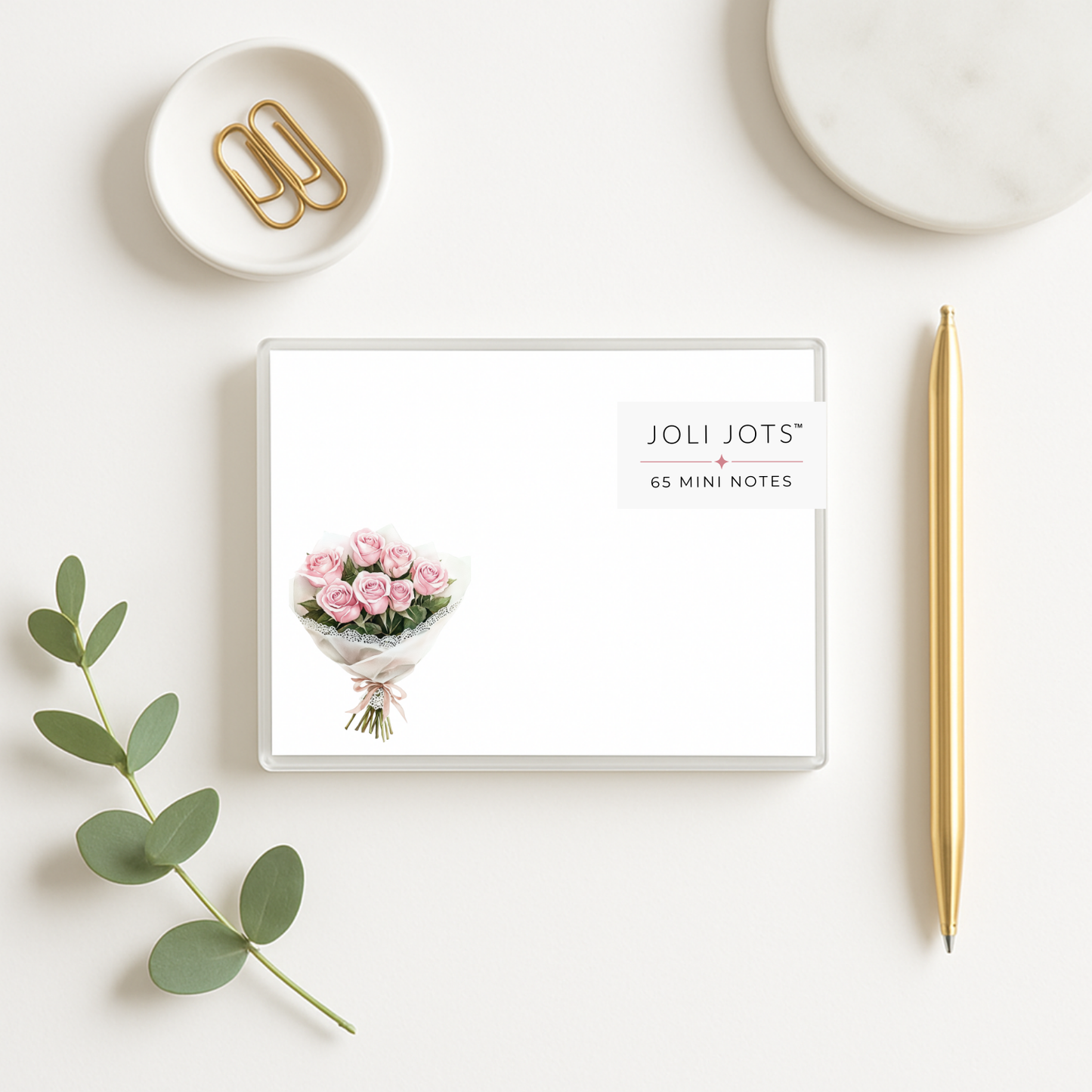 PINK ROSES MINI NOTES
