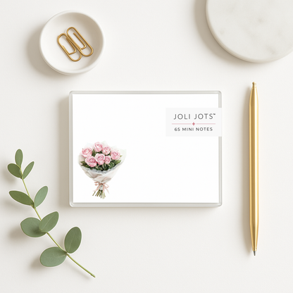 PINK ROSES MINI NOTES