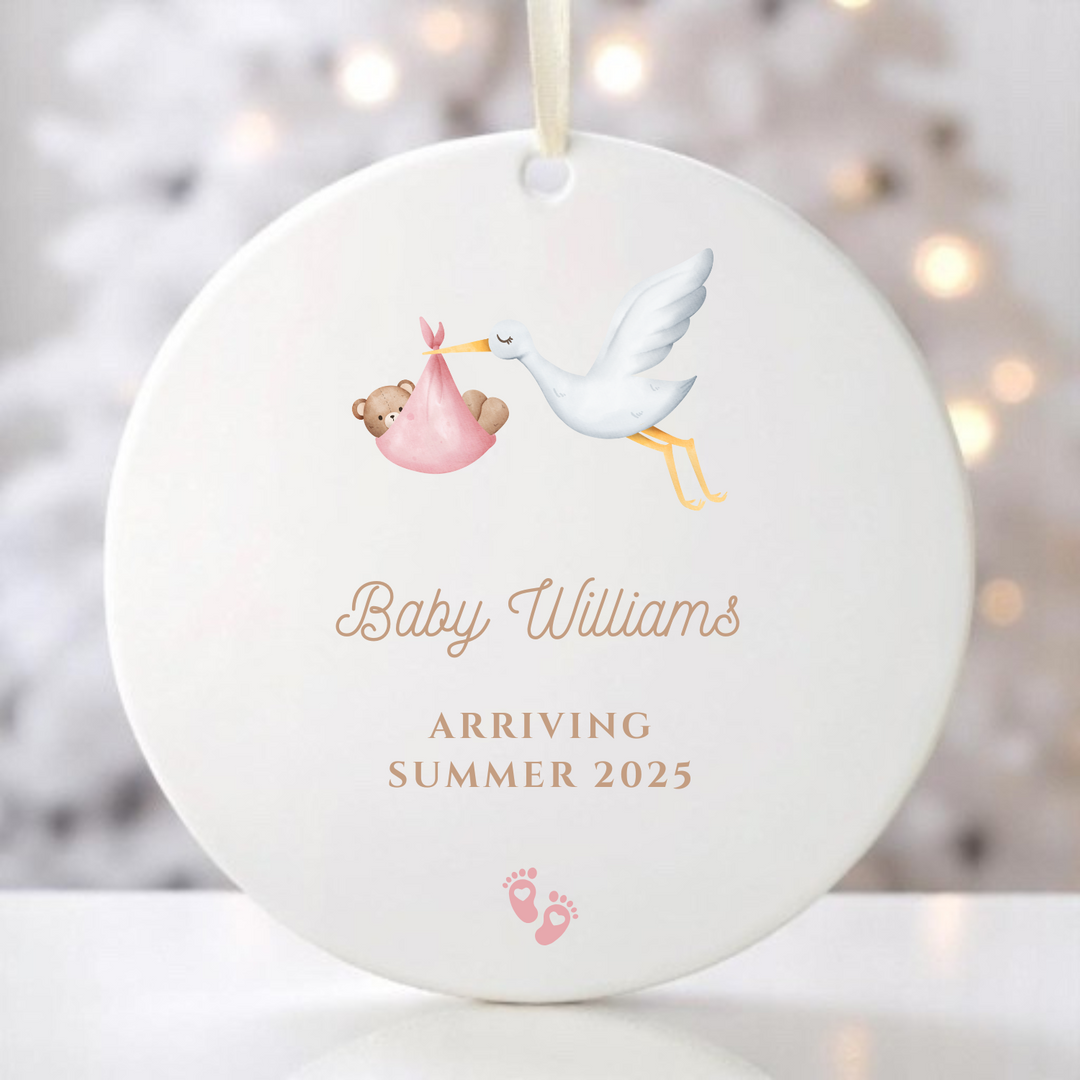 PREGNANCY ANNOUNCEMENT ORNAMENT