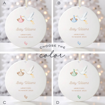 PREGNANCY ANNOUNCEMENT ORNAMENT