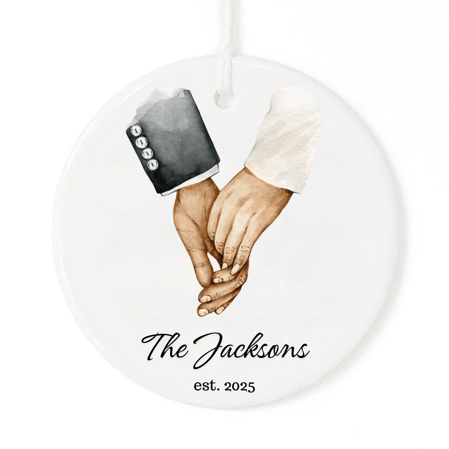 Holding Hands Wedding Anniversary Gift