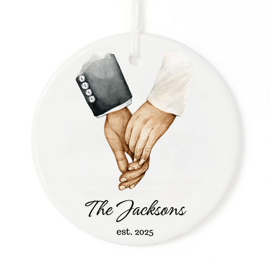 Holding Hands Wedding Anniversary Gift