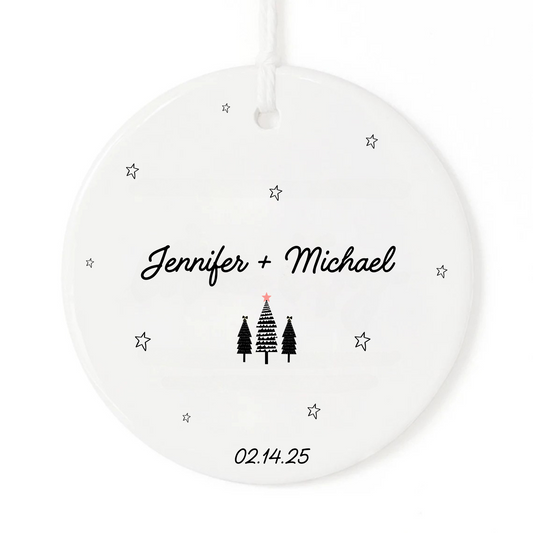 Couple's Ornament Gift 