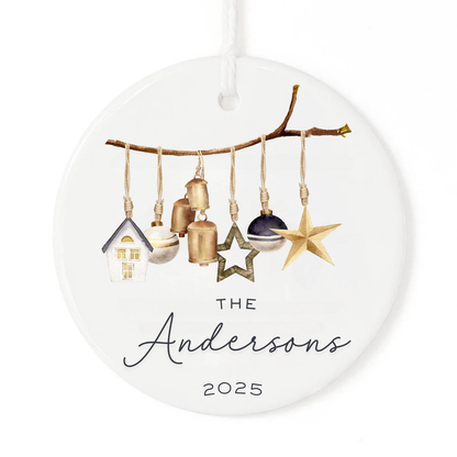 RUSTIC CHRISTMAS ORNAMENT